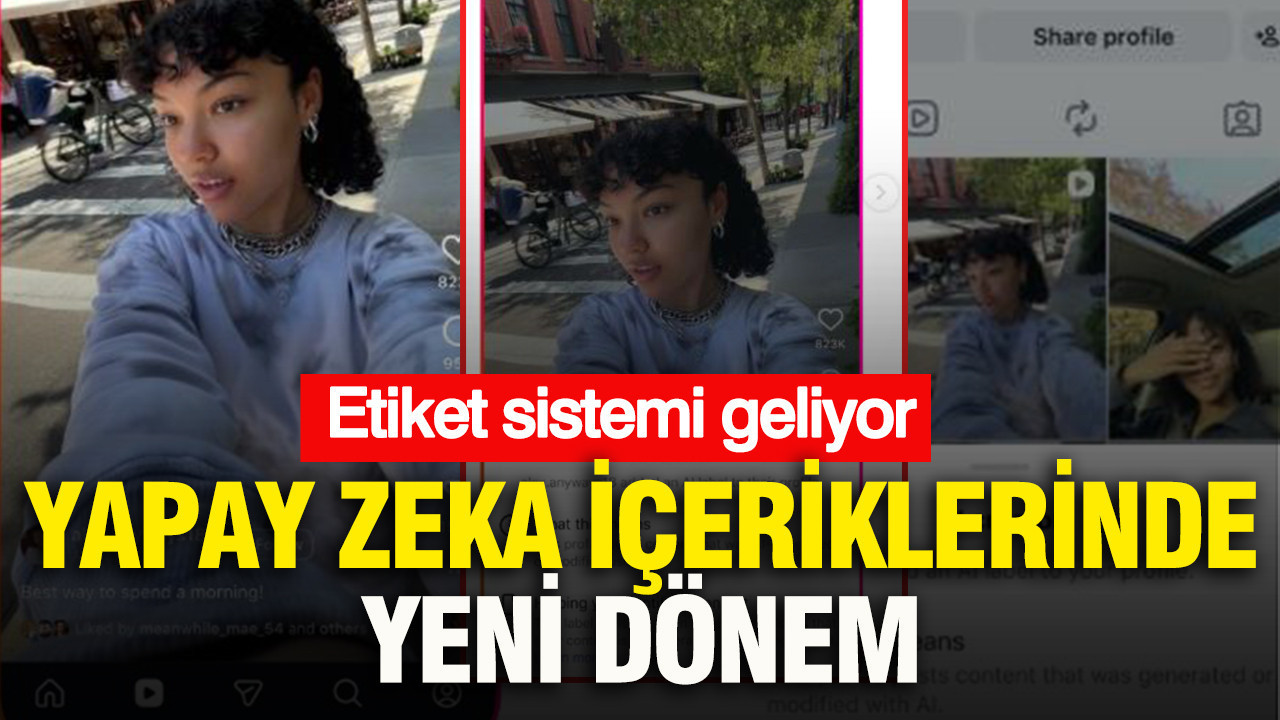 Instagram’dan Yapay Zeka İçeriklerine Etiketleme Dönemi